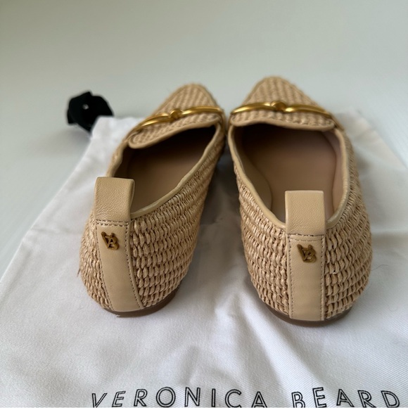 Veronica Beard Champlain Loafer Ecru, 7 - Picture 12 of 13
